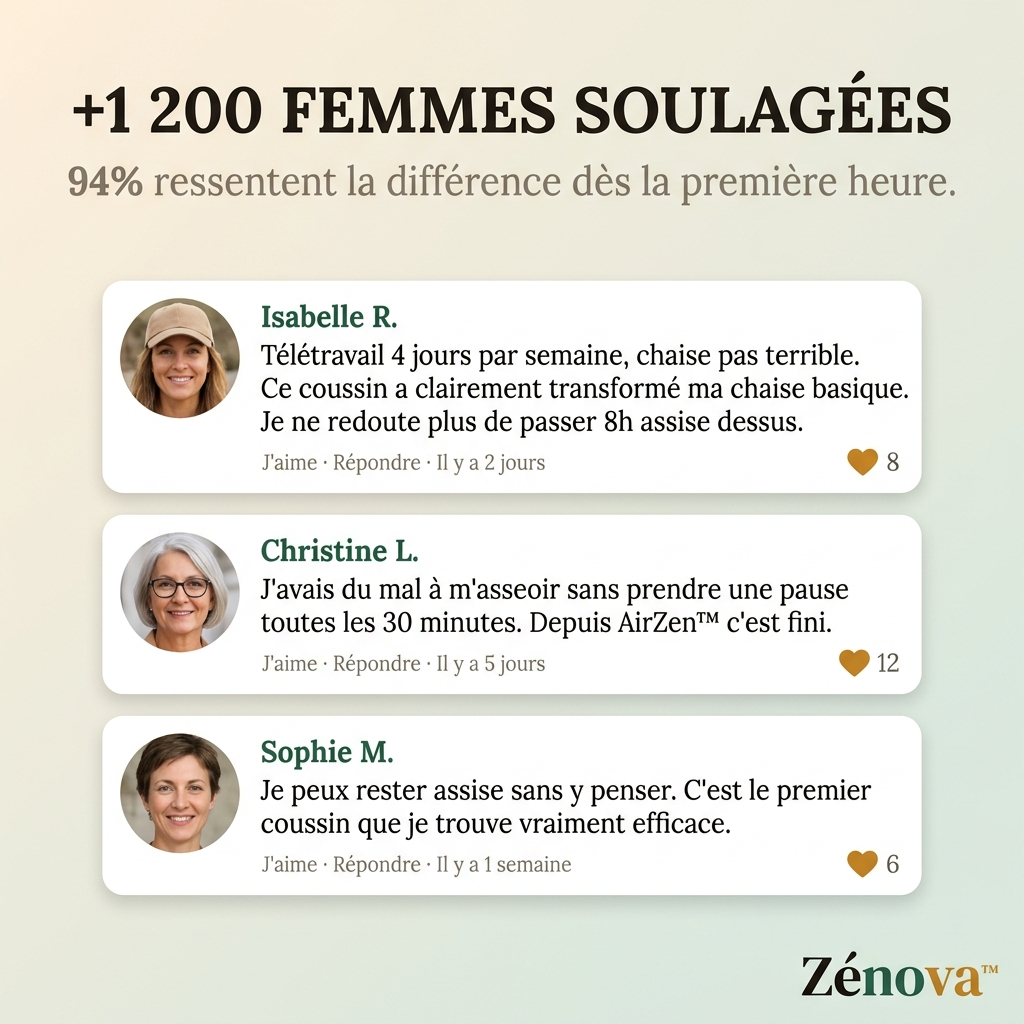 AirZen™-Coussin Gel Alvéolé